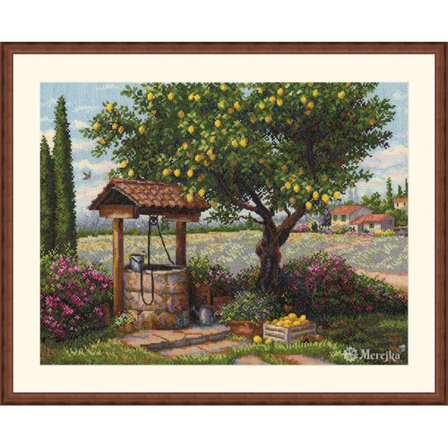 Under the Lemon Tree  Cross Stitch Kit by Merejka