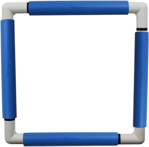 Nurge Blue Embroidery Snap Frame 29cm x 29cm