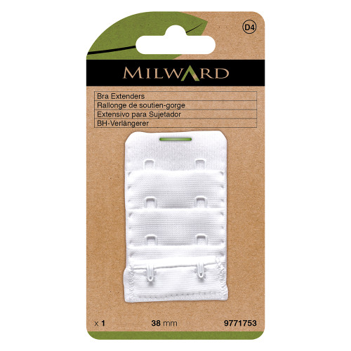 Bra Back Extenders: 38mm: White