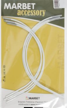 Bra Wires: 4 Pairs: 18cm: White