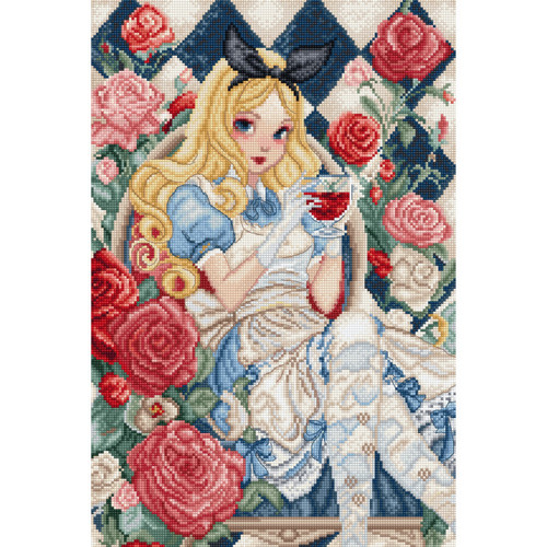 A Glimpse of Wonderland Counted Cross Stitch Kit by Letistitch