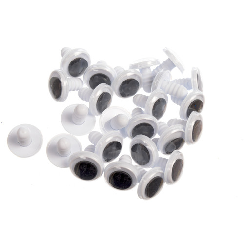 Safety Joggle Eyes 12 mm 10 pairs