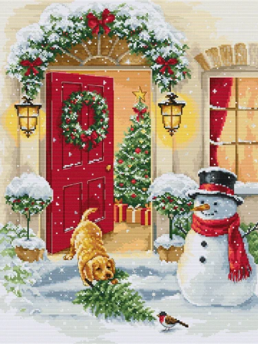 Puppy Joy Cross Stitch Kit By Luca S