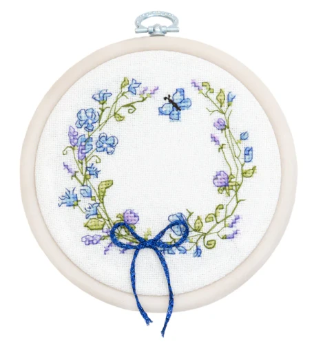 Spring Rebirth Cross Stitch  Kit with Hoop by Luca S