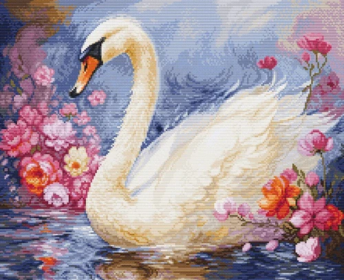 Lovey Cross Stitch Kit by Luca S