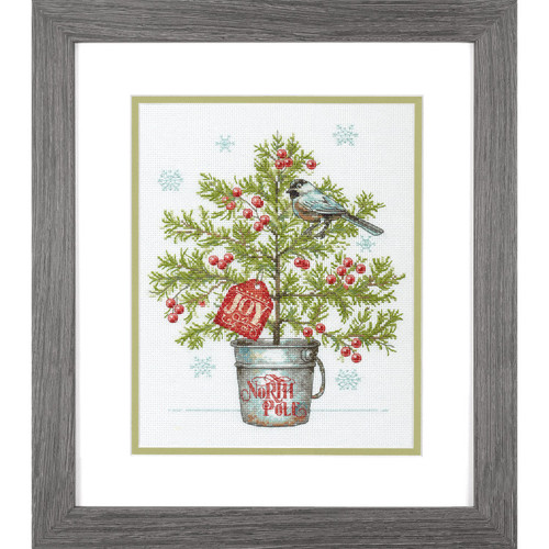 Holiday Tree Cross Stitch Kit by Dimensions
