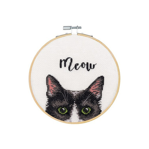 Meow Cross Stitch Kit by Dimensions
