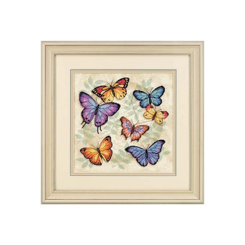 Butterfly Profusion Cross Stitch Kit by Dimensions