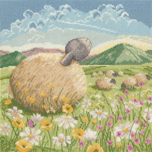 Basking In The Sun Cross Stitch Kit by Lucy Pittaway