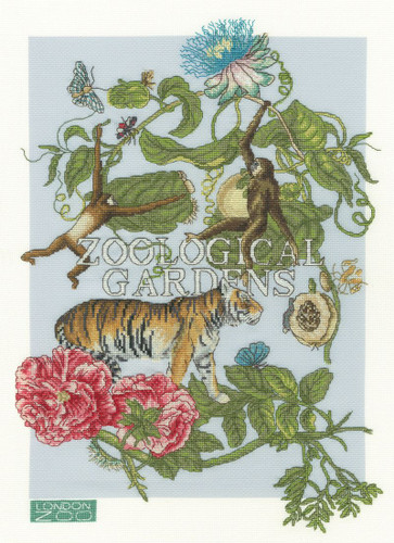 Wonder Of Wildlife Cross Stitch Kit by Zoological Society Of London