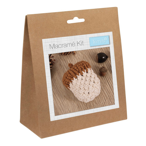 Acorn Macramé Kit by Trimits