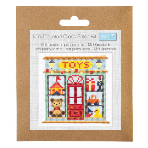 Toy Shop Mini Cross Stitch Kit by Trimits