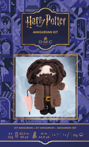 Harry Potter - Hagrid Amigurumi Crochet Kit By DMC 