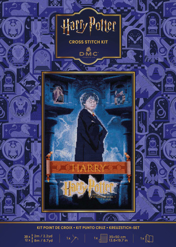 Harry Potter Cross stitch Frame Kit By DMC