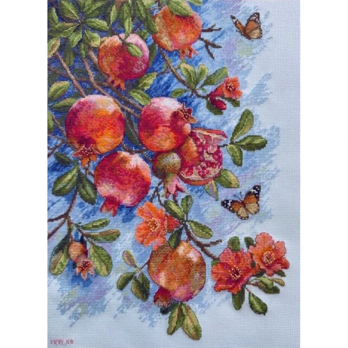 Ruby Fruits Counted Cross Stitch Kit by Merejka