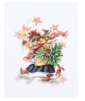 Vera's Winter Wish Counted Cross Stitch Kit by Lanarte