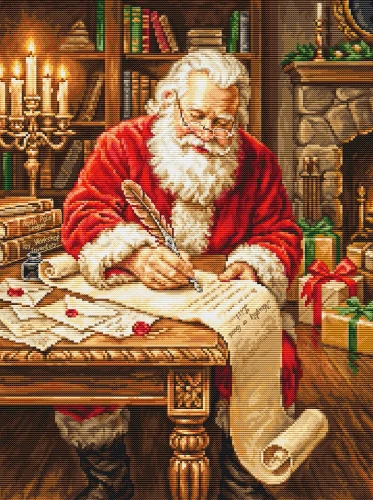 The Magic List Cross Stitch Kit  By Luca-S