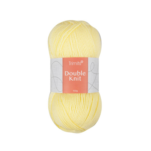 Knitting Yarn: Double Knitting: 1 X 100G:  Lemon