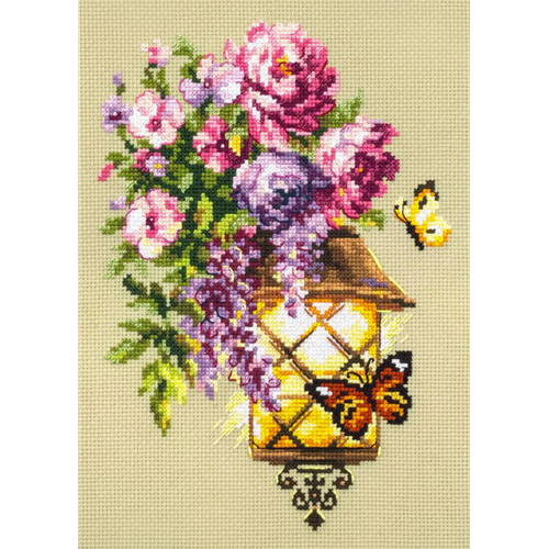 Light Of Hope Cross Stitch Kit By Magic Needle