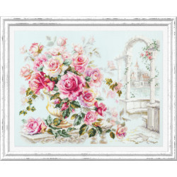 Roses For The Duchess Cross Stitch Kit By Magic Needle