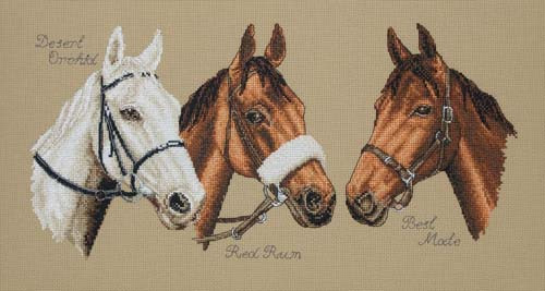 Three Champions Cross Stitch Kit