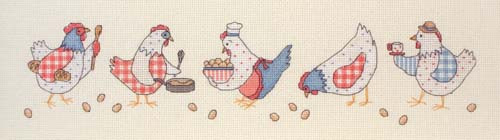 Chick Chicken  Cross Stitch Kit