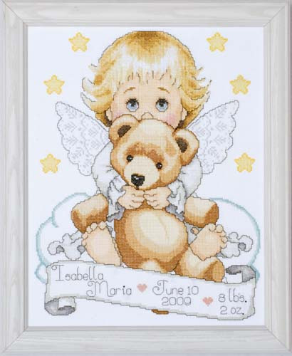 Angel Sampler Cross Stitch Kit By Design Works