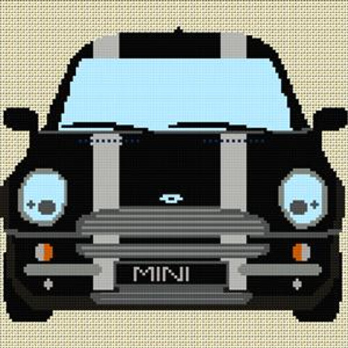 Bmw Mini Stripe Cross Stitch Kit