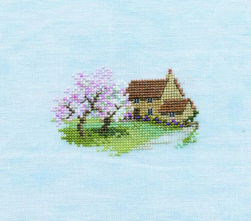 Minuets Orchard Cottage Cross Stitch Kit