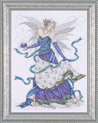 Ice Fairy Cross Stitch Kit By Design Works