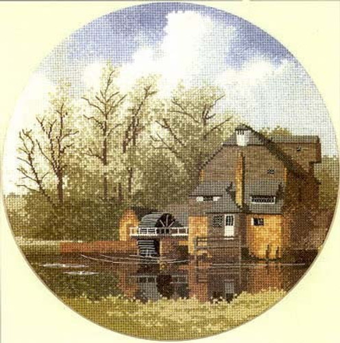 Watermill Cross Stitch Kit