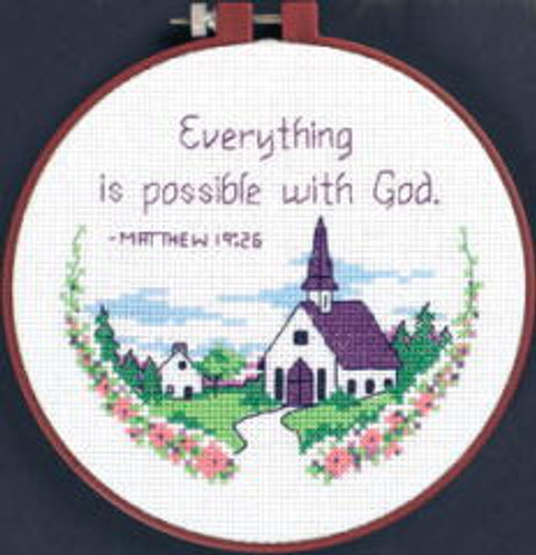 Everything Is Possible Learn A Craft Counted Cross Stitch Kit