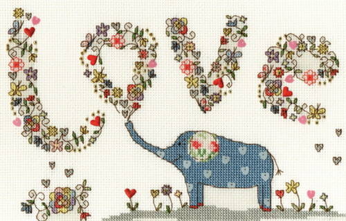 Love Elly Cross Stitch Kit