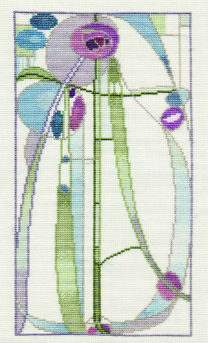 Mackintosh - Rose Boudoir Cross Stitch Kit