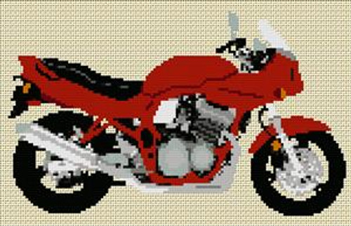 Suzuki Bandit Gsf 600S 1997 Motorcycle Cross Stitch Kit