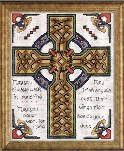 Celtic Cross Cross Stitch Kit By Design Works