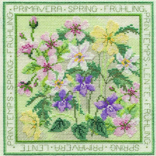 Four Seasons - Spring Cross Stitch Kit