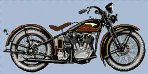 Harley Davidson Circ 1933 Cross Stitch Chart
