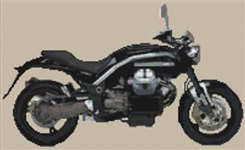 Moto Guzzi Griso Cross Stitch Chart