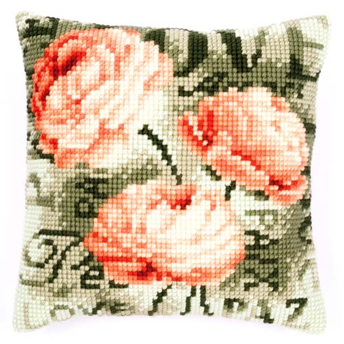 Rose Text 1 Chunky Cross Stitch Kit