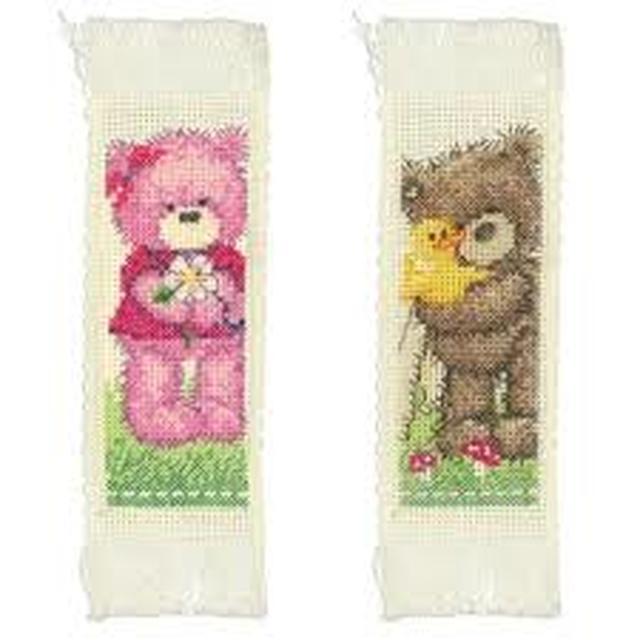 Anemonies Bookmark Cross Stitch Kit at Button and Needlework Boutique