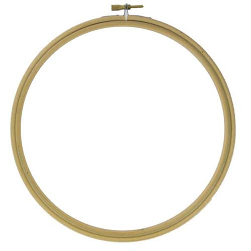 Wooden Embroidery Bamboo Hoop Size 10 inch - MariesCrossStitch.co.uk