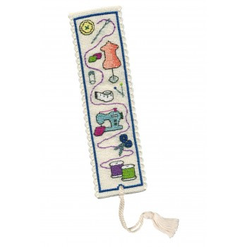 Umbrellas Bookmark Cross Stitch Kit