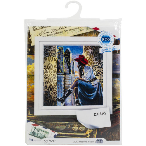 Dallas Cross Stitch Kit by RTO MariesCrossStitch.co.uk