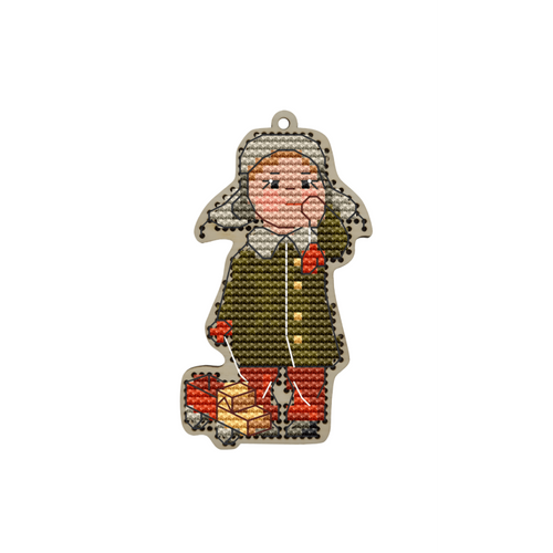 Winter Fun Counted Cross Stitch Kit On Wood By Kind Fox