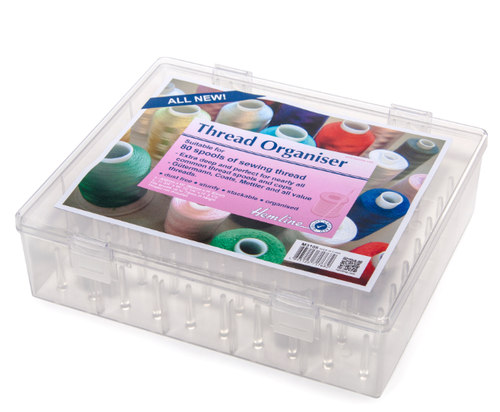 XL Clear 80 Spool Thread Organiser 80 Spool - MariesCrossStitch.co.uk
