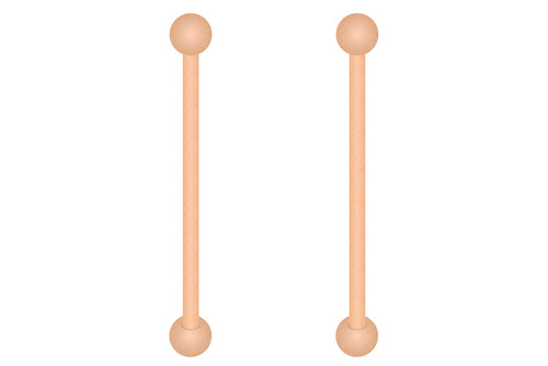 Craft Rods 150mm (6 inch) Pack of 2 by Peak Dales - MariesCrossStitch.co.uk