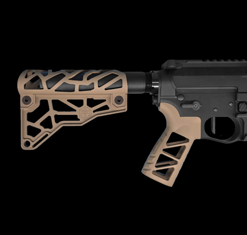 JL Billet Pistol Brace & Grip FDE Combo JL Billet Pistol Brace & Grip FDE Combo