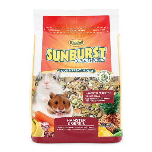 SUNBURST GOURMET BLEND HAMSTER & GERBIL