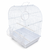 Bird Cage 16" x 12" x 9" White / Green / Pink / Blue/ Purple